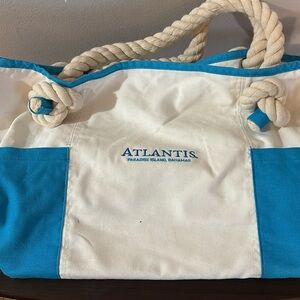 Atlantis, Paradise Island, Bahamas - Heavy Tote Bag - Excellent Condition!